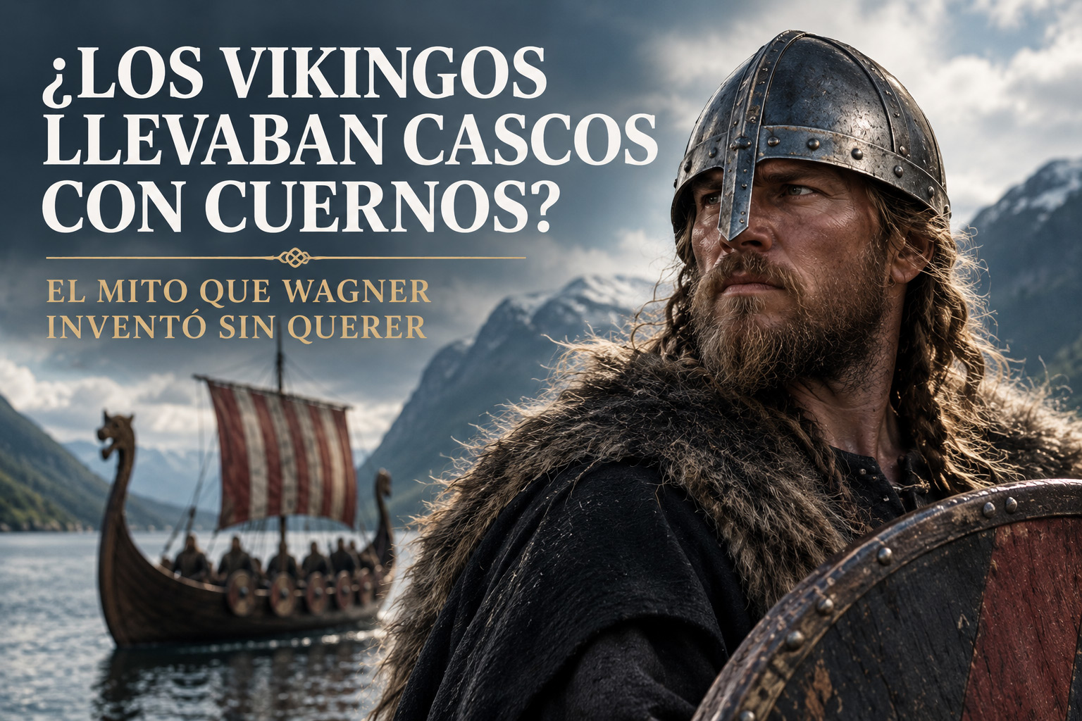 ¿Los vikingos llevaban cascos con cuernos? El mito que Wagner inventó sin querer